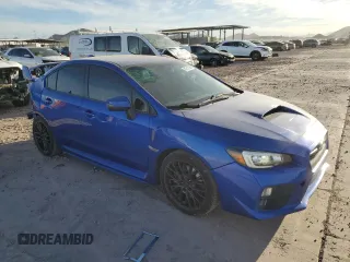 2015 Subaru WRX STI with VIN JF1VA2L69F9808551, listed as a Copart auction lot 47611565 with 67,584 mi miles and Salvage title. Bid and sale history available at DreamBid. Image 4.