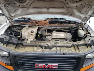 2006 GMC Savana Cargo Van with VIN 1GTGG25V161205050, listed as a Copart auction lot 86197884 with 285,083 mi miles and Clean Title. Bid and sale history available at carsss.com. Image 12.