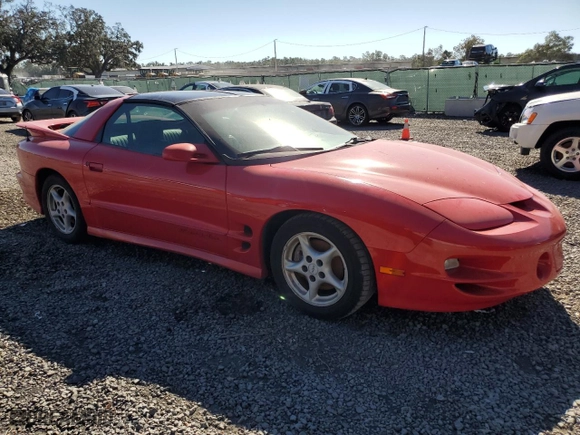1998 Pontiac Firebird Formula with VIN 2G2FV22G4W2217094, listed as a Copart auction lot 80755694 with 0 miles and Salvage Title. Bid and sale history available at carsss.com. Image 4.