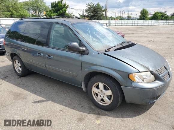 2007 Dodge Grand Caravan SXT z VIN 2D4GP44L47R117721, wystawiony jako Copart lot #58511195 z przebiegiem 115 850 mil mil oraz Szkoda całkowita • Salvage title. Historia ofert i sprzedaży dostępna na DreamBid. Obrazek 4.