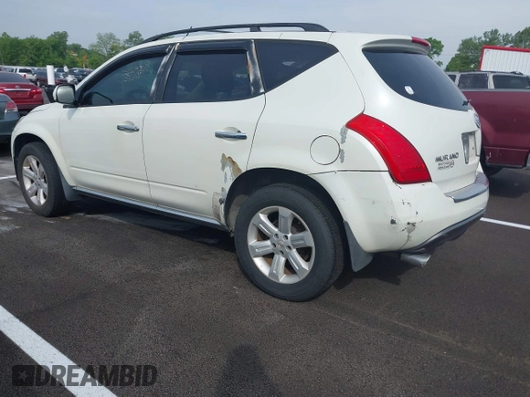 2006 Nissan Murano S z VIN JN8AZ08T96W424215, wystawiony jako IAAI lot #42126408 z przebiegiem 224 188 mil mil oraz . Historia ofert i sprzedaży dostępna na DreamBid. Obrazek 3.