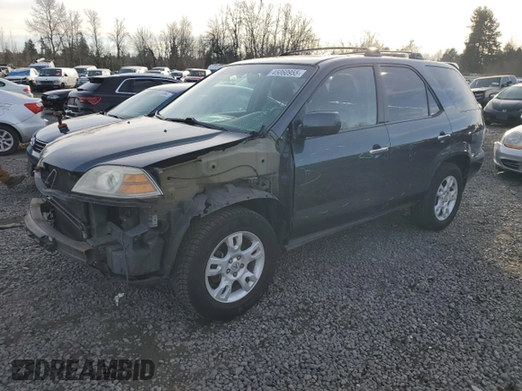 2006 Acura MDX Touring with VIN 2HNYD18606H517156, listed as a Copart auction lot 45060955 with 188,208 mi miles and Salvage Title. Bid and sale history available at carsss.com. Image 1.