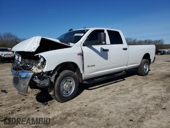 2019 Ram 2500 Tradesman with VIN 3C6UR5HJ8KG587569, listed as a Copart auction lot 45483665 with 136,457 mi miles and Salvage title. Bid and sale history available at DreamBid. Image 1.