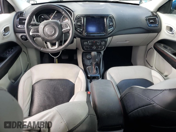 2018 Jeep Compass Limited with VIN 3C4NJDCB2JT231946, listed as a Copart auction lot 46749305 with 42,173 mi miles and Salvage title. Bid and sale history available at DreamBid. Image 8.
