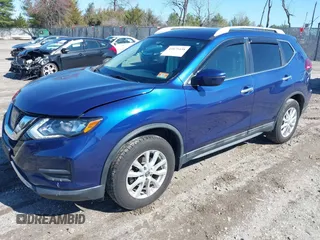 2017 Nissan Rogue SL with VIN 5N1AT2MV7HC884702, listed as a IAAI auction lot 41875438 with 107,738 mi miles. Bid and sale history available at carsss.com. Image 17.