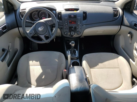 2011 Kia Forte LX with VIN KNAFT4A2XB5450007, listed as a Copart auction lot 73014424 with 160,120 mi miles and Salvage Title. Bid and sale history available at carsss.com. Image 8.