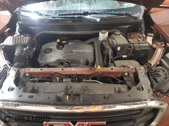 2019 GMC Terrain SLE with VIN 3GKALTEV3KL277382, listed as a Copart auction lot 48848035 with 105,140 mi miles and Salvage Title. Bid and sale history available at DreamBid. Image 12.