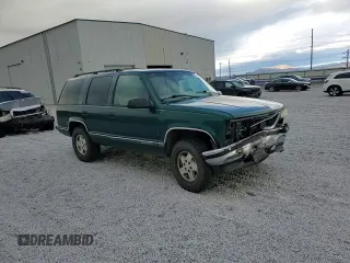 1996 GMC Yukon with VIN 1GKEK13R6TJ747606, listed as a Copart auction lot 80763434 with 308,837 mi miles and Salvage Title. Bid and sale history available at DreamBid. Image 12.