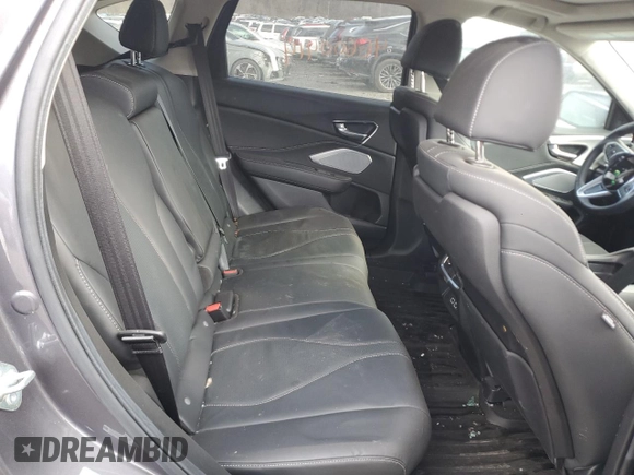 2021 Acura RDX w/Technology Package with VIN 5J8TC2H57ML038587, listed as a Copart auction lot 46600414 with 0 mi miles and Salvage Title. Bid and sale history available at carsss.com. Image 10.