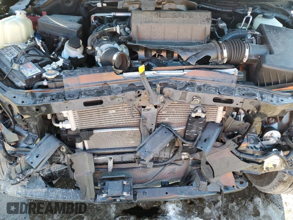 2023 Nissan Frontier Pro-X with VIN 1N6ED1EJ2PN606489, listed as a Copart auction lot 89196555 with 12,979 mi miles and Salvage title. Bid and sale history available at DreamBid. Image 13.