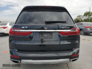 2022 BMW X7 xDrive40i with VIN 5UXCW2C05N9N00658, listed as a Copart auction lot 52007945 with 23,690 mi miles and Salvage Title. Bid and sale history available at carsss.com. Image 6.
