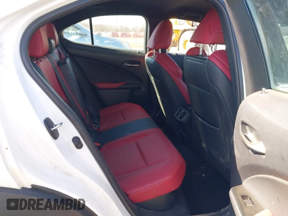 2020 Lexus UX 250h F Sport with VIN JTHE9JBH9L2035843, listed as a IAAI auction lot 41633990 with 91,984 mi miles and . Bid and sale history available at DreamBid. Image 8.