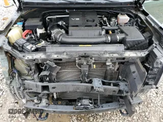 2022 Nissan Frontier SV with VIN 1N6ED1FK7NN603138, listed as a Copart auction lot 80751284 with 76,547 mi miles and Salvage Title. Bid and sale history available at carsss.com. Image 11.