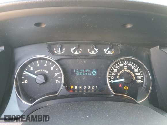 2012 Ford F-150 XL with VIN 1FTFX1ET6CFD06068, listed as a Copart auction lot 52170005 with 195,272 mi miles and Salvage Title. Bid and sale history available at carsss.com. Image 9.