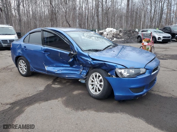 2011 Mitsubishi Lancer ES with VIN JA32U2FU9BU001161, listed as a Copart auction lot 46729055 with 199,028 mi miles and Salvage Title. Bid and sale history available at carsss.com. Image 4.