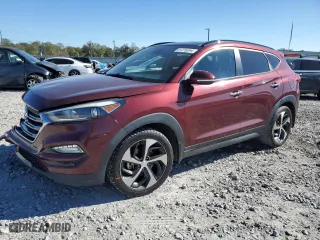 2016 Hyundai Tucson Eco with VIN KM8J33A21GU068089, listed as a Copart auction lot 81078664 with 105,959 mi miles and Salvage Title. Bid and sale history available at carsss.com. Image 1.