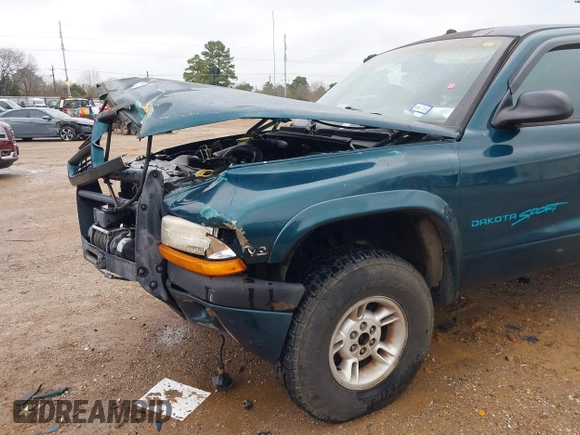 1998 Dodge Dakota SLT with VIN 1B7GG22Y9WS723805, listed as a IAAI auction lot 41289779 with 234,324 mi miles. Bid and sale history available at carsss.com. Image 17.