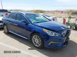 2015 Hyundai Sonata Limited with VIN 5NPE34AF1FH037271, listed as a IAAI auction lot 42060612 with 51,363 mi miles and . Bid and sale history available at carsss.com. Image 1.