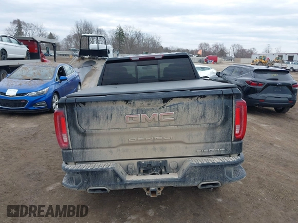 2020 GMC Sierra 1500 Denali with VIN 3GTU9FED5LG249125, listed as a IAAI auction lot 41839861 with 99,826 mi miles and . Bid and sale history available at DreamBid. Image 16.