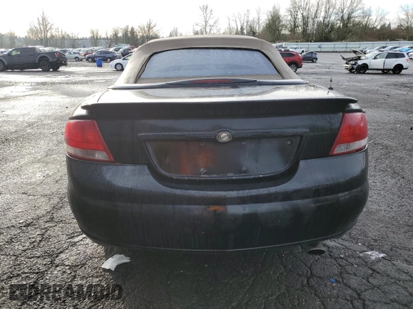 2001 Chrysler Sebring LXi with VIN 1C3EL55U41N559517, listed as a Copart auction lot 86212434 with Not Provided miles and Salvage Title. Bid and sale history available at DreamBid. Image 6.