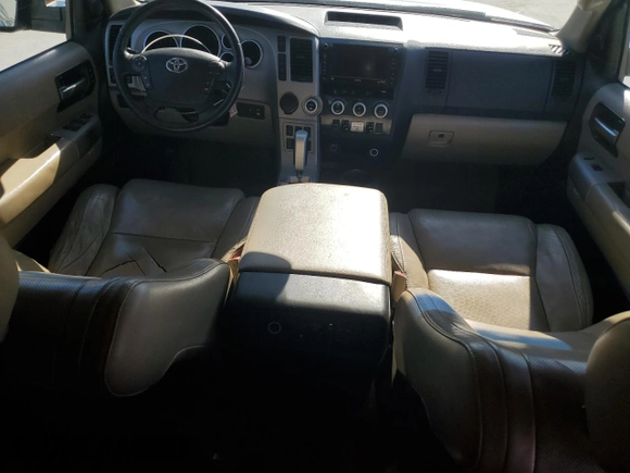 2008 Toyota Sequoia Platinum with VIN 5TDZY67A38S005767, listed as a Copart auction lot 43734955 with 274,995 mi miles and Salvage Title. Bid and sale history available at carsss.com. Image 8.