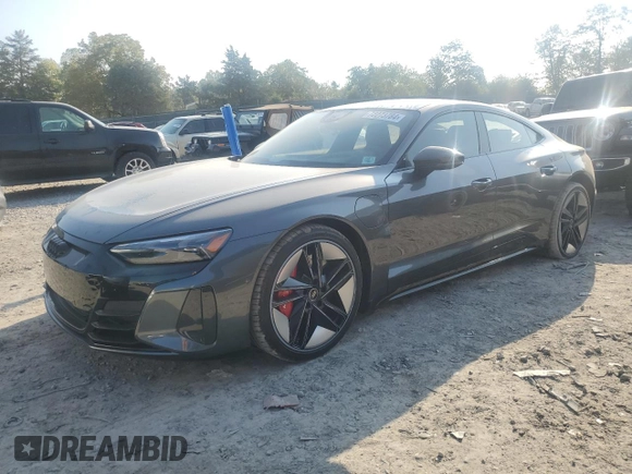 2022 Audi RS e-tron GT z VIN WAUAHBFW6N7904693, wystawiony jako Copart lot #72273784 z przebiegiem 10 180 mil mil oraz Szkoda całkowita • Salvage title. Historia ofert i sprzedaży dostępna na DreamBid. Obrazek 1.