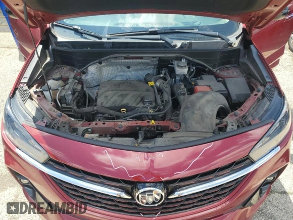 2021 Buick Encore GX Select with VIN KL4MMDS28MB128406, listed as a Copart auction lot 62554525 with 89,219 mi miles and Clean title. Bid and sale history available at DreamBid. Image 11.