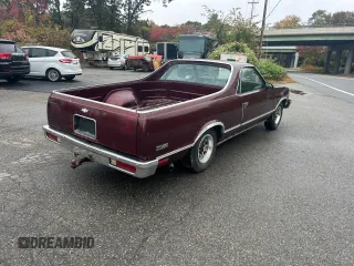 1986 Chevrolet El Camino z VIN 3GCCW80Z0GS907956, wystawiony jako Copart lot #76346574 z przebiegiem 70 946 mil mil oraz Czysty tytuł • Clean title. Historia ofert i sprzedaży dostępna na DreamBid. Obrazek 4.