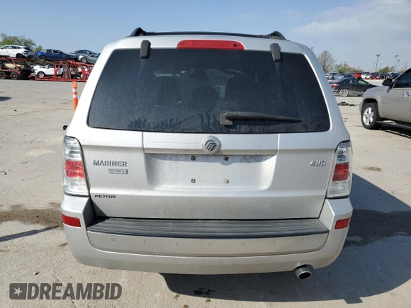 2009 Mercury Mariner Premier с VIN 4M2CU97G99KJ00781, выставлен на аукционе Copart как лот 52553025 с пробегом 203 719 миль миль и Списание • Salvage title. История ставок и продаж доступна на DreamBid. Изображение 6.