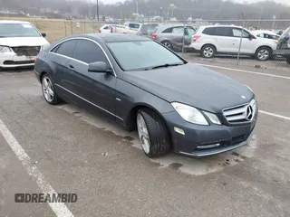 2012 Mercedes-Benz E 350 with VIN WDDKJ5KB1CF166066, listed as a IAAI auction lot 41512531 with 136,180 mi miles and . Bid and sale history available at DreamBid. Image 1.