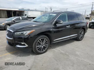 2016 Infiniti QX60 with VIN 5N1AL0MM5GC522443, listed as a Copart auction lot 56608225 with 173,181 mi miles and Salvage Title. Bid and sale history available at DreamBid. Image 1.