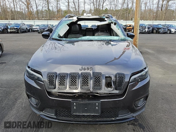 2023 Jeep Cherokee Altitude Lux with VIN 1C4PJMMB4PD115413, listed as a Copart auction lot 50176005 with 43,189 mi miles and Salvage Title. Bid and sale history available at carsss.com. Image 5.