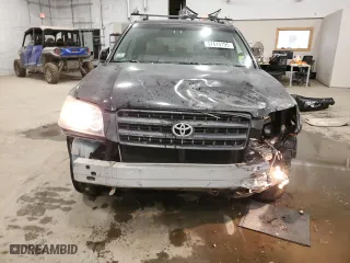 2001 Toyota Highlander with VIN JTEGF21A110027933, listed as a Copart auction lot 87670195 with 190,369 mi miles and Salvage Title. Bid and sale history available at carsss.com. Image 5.