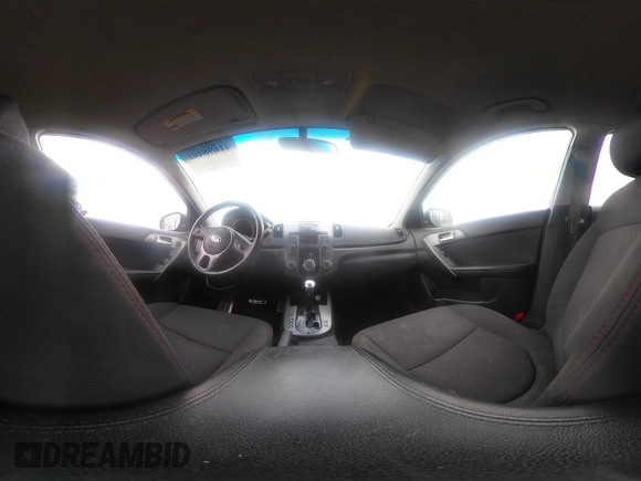 2010 Kia Forte SX with VIN KNAFW4A3XA5250341, listed as a IAAI auction lot 41698461 with 124,334 mi miles. Bid and sale history available at carsss.com. Image 18.