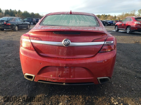 2014 Buick Regal GS with VIN 2G4GU5GX1E9194422, listed as a Copart auction lot 86782214 with 114,726 mi miles and Salvage Title. Bid and sale history available at DreamBid. Image 6.