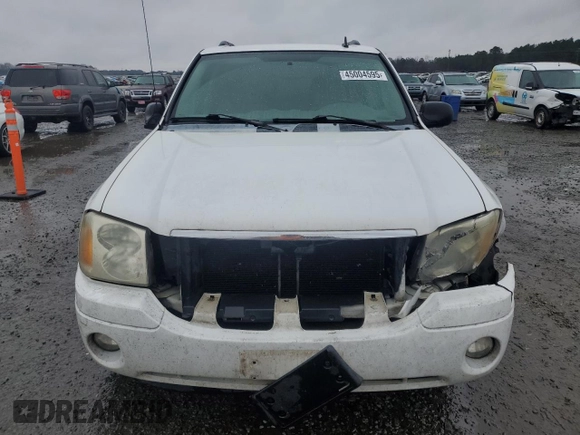 2007 GMC Envoy SLE with VIN 1GKDS13S672292951, listed as a Copart auction lot 45004595 with 296,307 mi miles and Salvage Title. Bid and sale history available at carsss.com. Image 5.