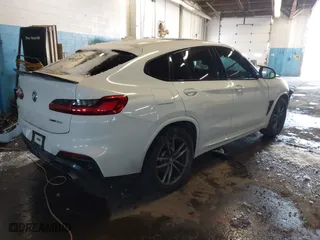2019 BMW X4 xDrive30i with VIN 5UXUJ3C56KLG56553, listed as a IAAI auction lot 41365333 with 77,727 mi miles. Bid and sale history available at carsss.com. Image 4.