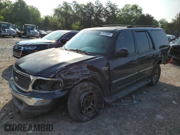 2000 Ford Expedition XLT with VIN 1FMRU15L9YLC33790, listed as a Copart auction lot 59720985 with Not provided miles and Salvage title. Bid and sale history available at DreamBid. Image 1.