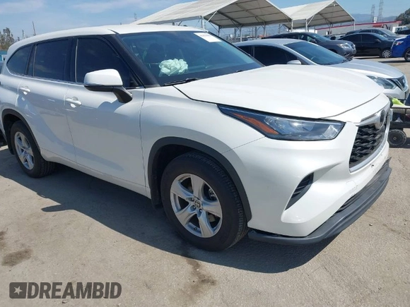 2020 Toyota Highlander L z VIN 5TDCZRAH1LS504828, wystawiony jako IAAI lot #41851081 z przebiegiem 17 695 mil mil oraz . Historia ofert i sprzedaży dostępna na DreamBid. Obrazek 1.