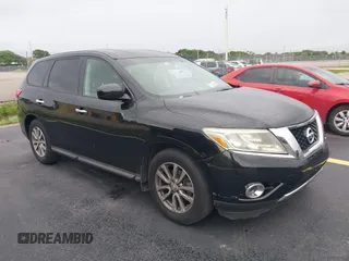 2016 Nissan Pathfinder S with VIN 5N1AR2MNXGC662412, listed as a IAAI auction lot 42414929 with 49,595 mi miles and . Bid and sale history available at DreamBid. Image 1.