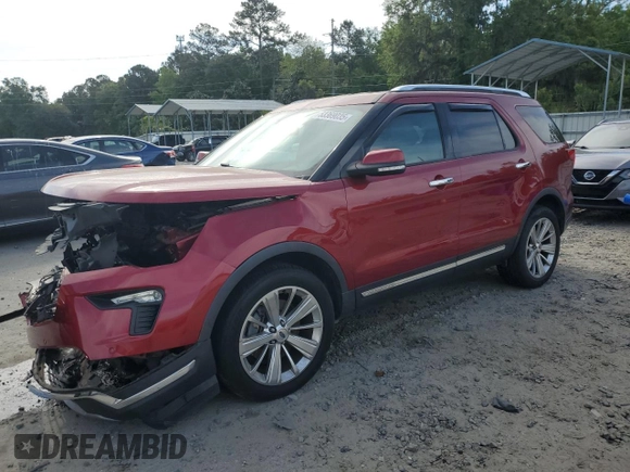 2019 Ford Explorer Limited z VIN 1FM5K7F87KGB16355, wystawiony jako Copart lot #53369035 z przebiegiem 74 891 mil mil oraz Szkoda całkowita • Salvage title. Historia ofert i sprzedaży dostępna na DreamBid. Obrazek 1.
