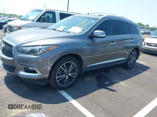 2019 Infiniti QX60 Pure with VIN 5N1DL0MN7KC563655, listed as a IAAI auction lot 42469111 with 84,864 mi miles and . Bid and sale history available at DreamBid. Image 16.