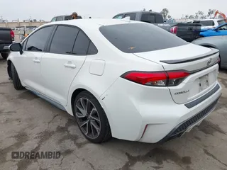 2020 Toyota Corolla XSE with VIN 5YFT4RCE4LP050195, listed as a IAAI auction lot 41895558 with 95,575 mi miles. Bid and sale history available at carsss.com. Image 3.
