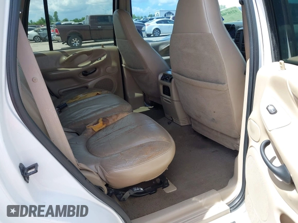 2002 Ford Expedition Eddie Bauer with VIN 1FMRU17L92LA42990, listed as a IAAI auction lot 42566608 with Not provided miles and . Bid and sale history available at DreamBid. Image 8.