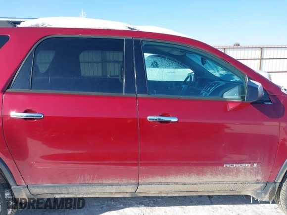 2008 GMC Acadia SLE1 with VIN 1GKEV13758J185257, listed as a IAAI auction lot 41563136 with 113,772 mi miles. Bid and sale history available at carsss.com. Image 13.