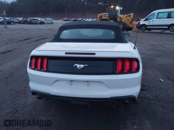 2021 Ford Mustang EcoBoost with VIN 1FATP8UH5M5122696, listed as a IAAI auction lot 40939435 with 65,644 mi miles. Bid and sale history available at carsss.com. Image 17.