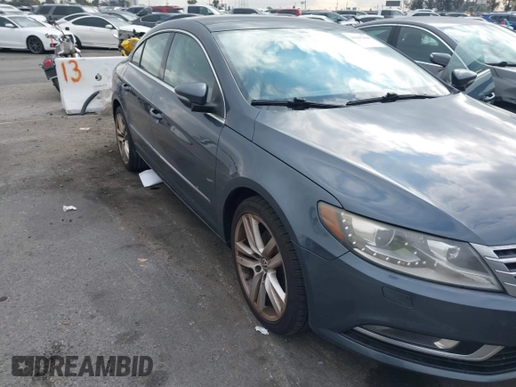 2013 Volkswagen CC Lux with VIN WVWRP7AN8DE507811, listed as a IAAI auction lot 41447468 with 147,162 mi miles. Bid and sale history available at carsss.com. Image 6.