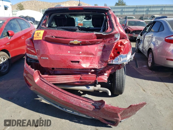 2020 Chevrolet Trax LT с VIN 3GNCJLSBXLL226104, выставлен на аукционе Copart как лот 54131024 с пробегом 32 368 миль миль и Списание • Salvage title. История ставок и продаж доступна на DreamBid. Изображение 12.