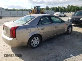 2004 Cadillac CTS with VIN 1G6DM577940115937, listed as a Copart auction lot 55392584 with 95,300 mi miles and Salvage Title. Bid and sale history available at carsss.com. Image 3.
