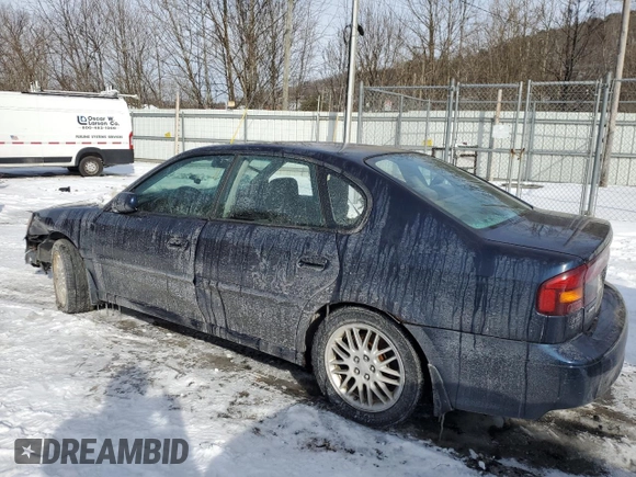 2004 Subaru Legacy Sedan (Natl) L with VIN 4S3BE625847207352, listed as a Copart auction lot 88134655 with 128,902 mi miles and Salvage Title. Bid and sale history available at carsss.com. Image 2.